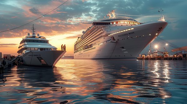 Coût d'un plein pour petit ou grand bateau de croisière